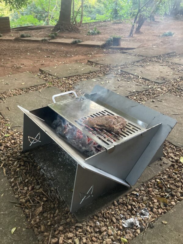 Pretzel Fire Pit & Grill Combo - Image 2